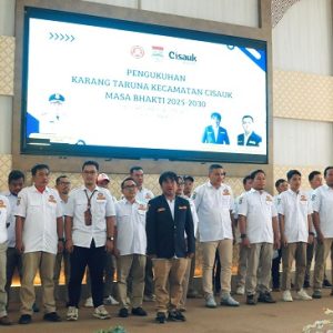 Pengukuhan Pengurus Karang Taruna Kecamatan Cisauk Periode 2025-2030 