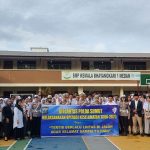 Polda Sumut Gelar Sosialisasi Keselamatan Berlalu Lintas di Sekolah, Siswa Antusias Simak Arahan Polisi