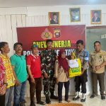 Polres Nanga Tayap Berikan Bantuan Sosial Kepada Warga Kurang Mampu