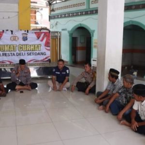 Polresta Deli Serdang Gelar Jumat Curhat, Perkuat Sinergi dengan Warga Demi Keamanan dan Ketertiban