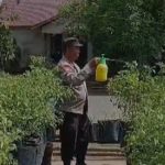 Polsek Benua Kayong Ajak Warga Tanam Perkarangan Bergizi di Halaman Rumah