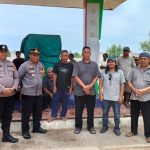 Polsek Matan Hilir Selatan Pantau Distribusi BBM di SPBN Desa Pesaguan Kiri