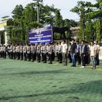 Ratusan Personel Polres Sukabumi Siap Amankan Kegiatan Pelantikan Kepala Daerah Terpilih di Jawa Barat