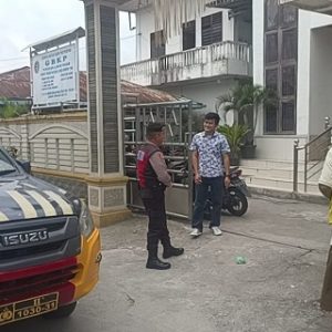 Sat Samapta Polresta Deli Serdang Tingkatkan Pengamanan Gereja Lewat Patroli Dialogis