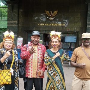 Sidang sengketa Pilkada di Dogiyai Papua, Theodora: Hari ini kita dengarkan Termohon