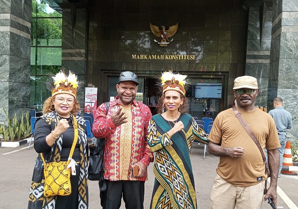 Sidang sengketa Pilkada di Dogiyai Papua, Theodora Hari ini kita dengarkan Termohon