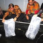 Tebar 3.500 Benih Ikan Lele, Lapas Sukabumi Komitmen Dukung Ketahanan Pangan