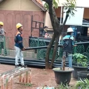 Tiang internet bikin gaduh, Sekel Tegal Alur akan panggil pihak perusahaan