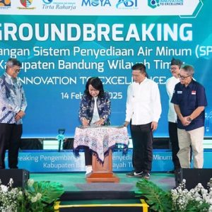 Wamen PU Hadiri Groundbreaking Pengembangan SPAM Bandung Timur/Kertasari