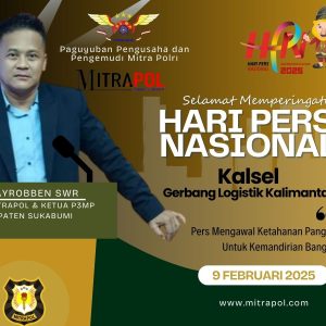 Kabiro Mitrapol Kabupaten Sukabumi Sp. Rayrobbеnd Swr: Selamat Hari Pers Nasional 2025, Pers Kuat Bangsa Hebat!