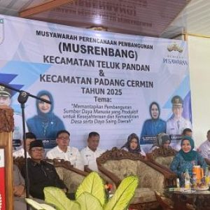 Musrenbang Kecamatan Padang Cermin dan Teluk Pandan Diharapkan Jadi Wadah Angkat Isu Strategis Pembangunan Desa