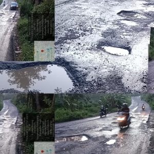 Jalan Raya Kalibakung-Wisata Guci berlobang dan berahaya, Pengendara pertanyakan anggaran pemeliharaan