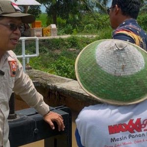 Kawal Aspirasi Masyakat, Anggota DPRD Lampung Tinjau Pintu Air 12 di Pasir Sakti