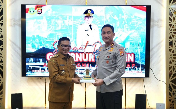 Kapolda Banten terima kunjungan kerja perdana Gubernur Banten