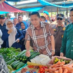 Bupati Buton Utara bersama Wabup Cek Ketersediaan Bahan Pangan dan Stabilitas Harga
