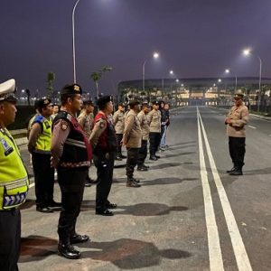 Cegah Gangguan Kamtibmas, Jajaran Polresta Dei Serdang Intensifkan Patroli Menyapa Subuh