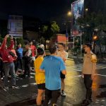 Antisipasi Balap Liar dan Perang Sarung, Polresta Banyuwangi Terjunkan personel Gelar Patroli Skala Besar