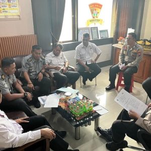 Lapas Banyuwangi Gandeng Polresta Banyuwangi Bahas Tanggap Darurat Bencana Alam