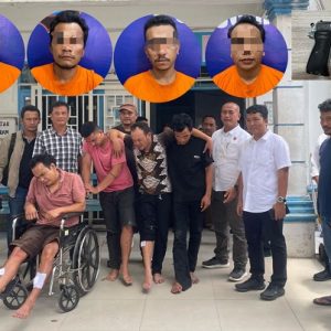 Dengan Modus Razia Narkoba, Polres Tanah Karo Bekuk Empat Polisi Gadungan 