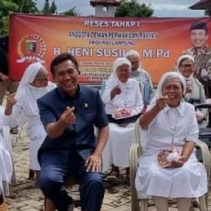 Bukti Kepedulian, Anggota DPRD Lampung sambangi Rumah Bahagia Vita Grasia Gisting