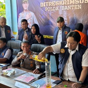 Polda Banten tangkap tersangka pelaku manipulasi takaran Minyakita