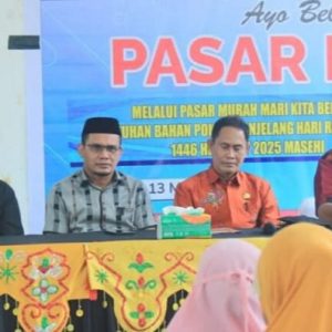 Wakil Bupati Buton Utara Buka Pasar Murah di Bonegunu