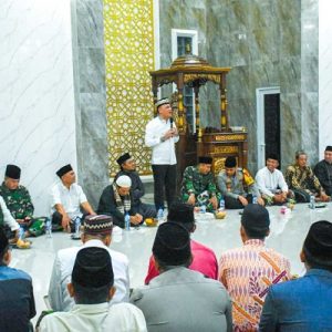 Kunjungi Masjid Taqwa Margodadi, Walikota Metro H. Bambang: Ramadan momen pererat silaturahmi