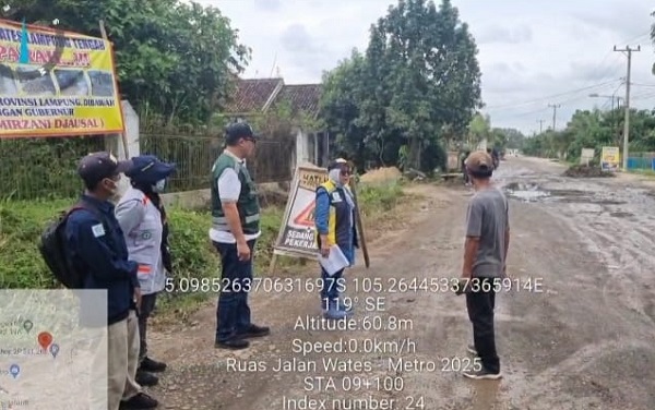 Perbaiki Jalan Provinsi Wates-Metro, Gubernur Lampung: Pemerintah terus bekerja meskipun berbagai keterbatasan