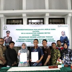 Optimalkan Kepatuhan, BPJS Kesehatan Jalin Kerja Sama Kejaksaan Negeri Lampung Tengah