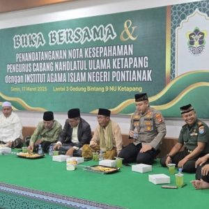 Kapolres Ketapang Buka Puasa Bersama Ulama dan Pengurus Nahdlatul Ulama 