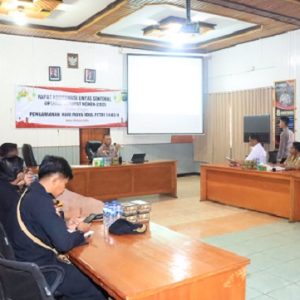 Rapat Koordinasi Lintas Sektoral Operasi Ketupat Noken 2025; Polres Nabire Siap Amankan Perayaan Idul Fitri 1446 H