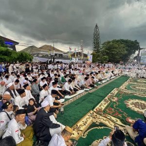 Lampung Bersholawat, Ribuan warga Peringati Nuzulul Quran dan HUT ke-61 Provinsi Lampung