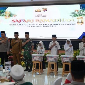 Pererat tali silaturahmi, Kapolri buka puasa bersama tokoh ulama dan elemen masyarakat Banten