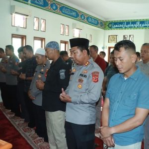 Polres Sukabumi Gelar Salat Gaib dan Doa Bersama untuk Tiga Anggota Polri yang Gugur dalam Tugas