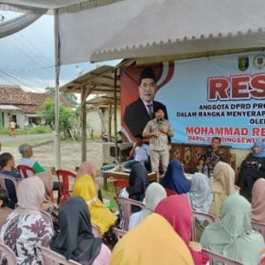 Reses Mohammad Reza di Pesawaran Berjalan Lancar