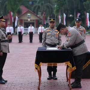 Serah Terima Jabatan PJU dan Kapolres Jajaran Polda Sumut: Wajah Baru, Semangat Baru untuk Pengabdian Terbaik
