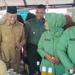 Pemda Buton Utara Bersama Kodim 1429/Butur Gelar Pasar Murah