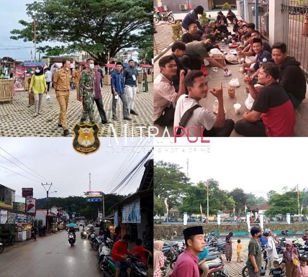 Alun-Alun Kecamatan Gunung Kencana, Jadi Tempat Favorit Ngabuburit