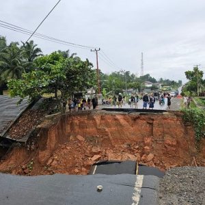 BPJN Jambi Gerak Cepat Tangani Jalan Amblas di Lintas Jambi-Sumbar