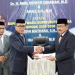 Pemda Buton Utara Gelar Sertijab Bupati dan Wabup di Aula Bappeda