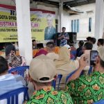 Warga Sinar Harapan Keluhkan Perbaikan Jalan dan Air Bersih Kepada Mustika Bahrum