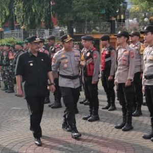 Tindaklanjuti Keputusan Guernur Jabar, Bupati Sukabumi Pimpin Apel Siaga Pemberantasan Premanisme 