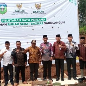Letakan Batu Pertama, Bupati Hurmin Sebut RSB Singkron dengan Program Dokter Maju
