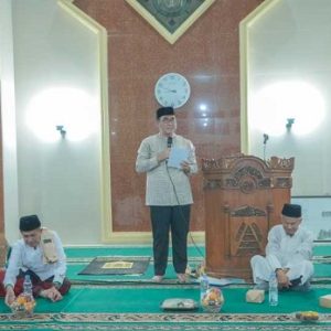 Safari Ramadhan, Pemkot Metro salurkan Bantuan Material bagi Masjid Adz Dzikir Hadimulyo Timur
