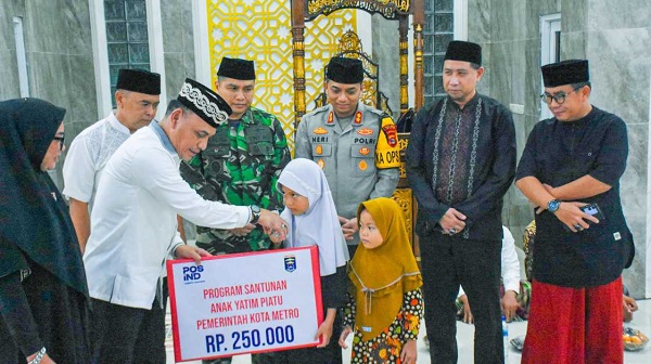Kunjungi Masjid Taqwa Margodadi, Walikota Metro H. Bambang: Ramadan momen pererat silaturahmi
