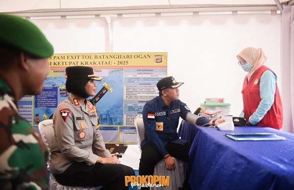 Pastikan Kelancaran Pemudik, Dendi Ramadhona Tinjau Pos Pengamanan Lebaran Idul Fitri 