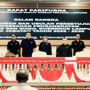 DPRD Lampung Sahkan Pengangkatan Mirza-Jihan Jadi Gubernur dan Wakil Gubernur 2025-2030