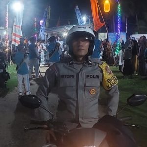 Polsek Benua Kayong Laksanakan Pengamanan dan Pengawalan Pawai MTQ V 