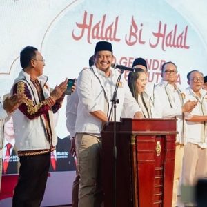 Dihadiri Gubernur Bobby Nasution dan Ribuan Kader, Halal Bihalal DPD Gerindra Sumut Berlangsung Meriah