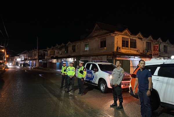 Antisipasi Balap Liar dan Gangguan Kamtibmas, Polres Ketapang Gelar Patroli Cipta Kondisi
